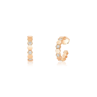 [Amore Jewelry]Hollow Design Four-Leaf Clover Flower Shape Ring