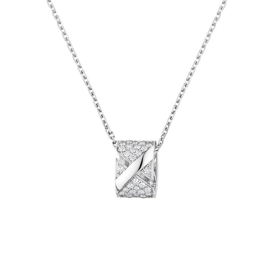 [Amore Jewelry]LIENS EVIDENCE DIAMOND PAVED NECKLACE