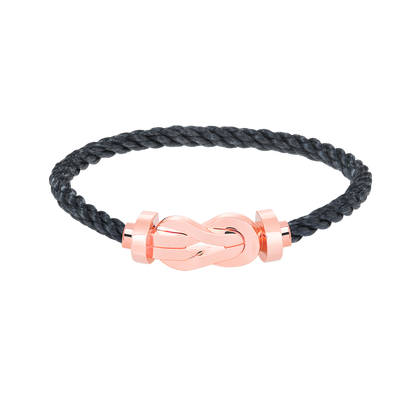 [Amore Jewelry]CHANCE LARGE 8 FIGURE BUCKLE NO DIAMOND BRACELET ROSE GOLD