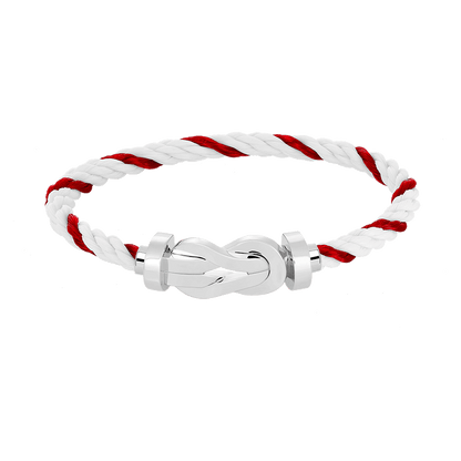 [Amore Jewelry]CHANCE LARGE 8 FIGURE BUCKLE NO DIAMOND BRACELET SILVER