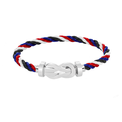 [Amore Jewelry]CHANCE LARGE 8 FIGURE BUCKLE NO DIAMOND BRACELET SILVER