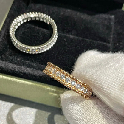 [Amore Jewelry]PERLEE DIAMOND ROSE GOLD RING