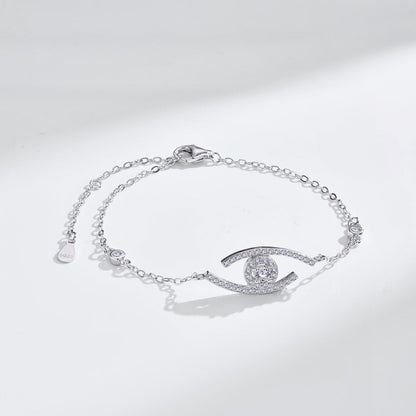 [Amore Jewelry]Lucky Eye Pave-Set Diamond Bracelet
