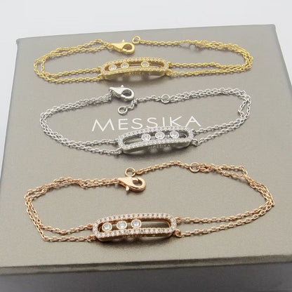[Amore Jewelry] Move Classique pavé bracelet