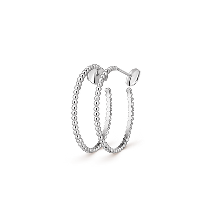 [Amore Jewelry] SMOOTH BEAD STUD EARRINGS