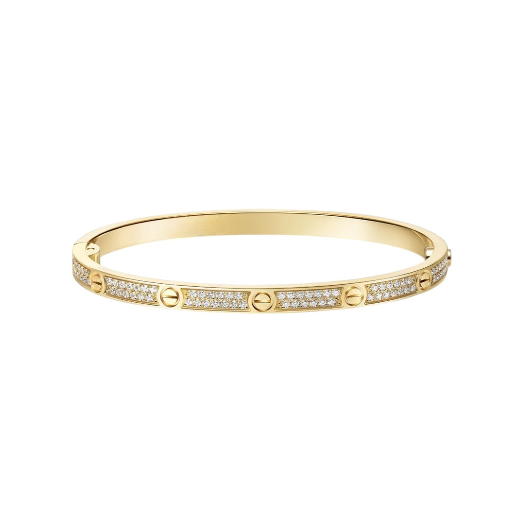 [Amore Jewelry]LOVE BRACELET 3.65MM DIAMOND-PAVED