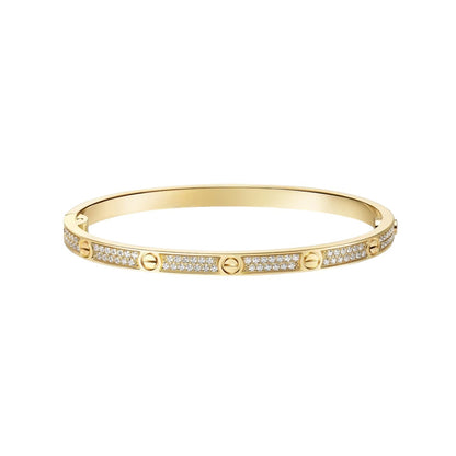 [Amore Jewelry]LOVE BRACELET 3.65MM DIAMOND-PAVED
