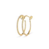 [Amore Jewelry] SMOOTH BEAD STUD EARRINGS