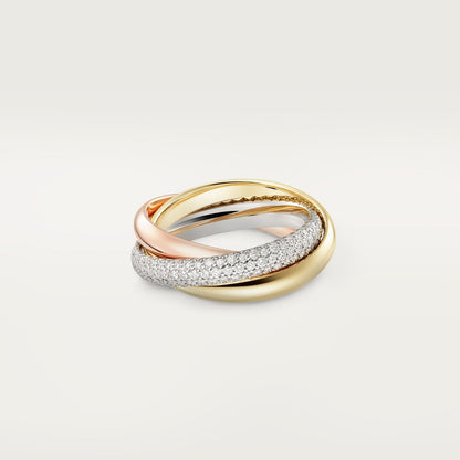 [Amore Jewelry]TRINITY 3.2MM RING COLLECTION