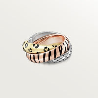 [Amore Jewelry]TRINITY  RING LEOPARD PRINT
