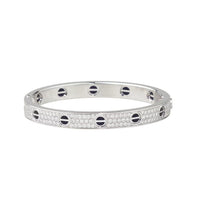 [Amore Jewelry]LOVE BRACELET 6.1MM DIAMOND-PAVED CERAMIC