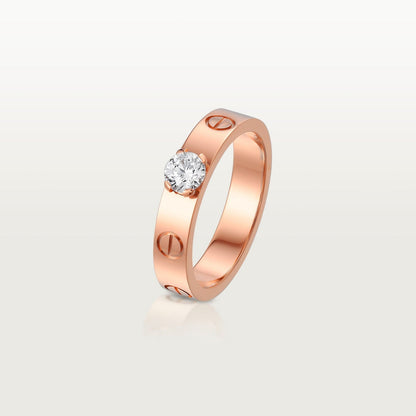 [Amore Jewelry]LOVE RING 3.6MM 1 BIG DIAMOND