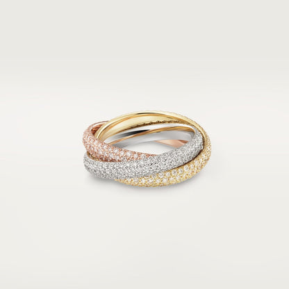 [Amore Jewelry]TRINITY 3.2MM RING COLLECTION
