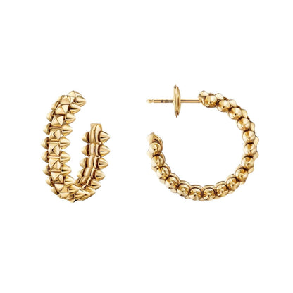 [Amore Jewelry]CLASH SMALL HOOP EARRINGS