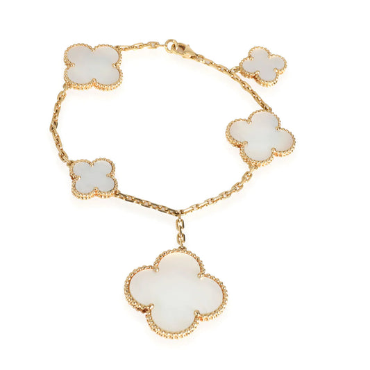 [Amore Jewelry]MAGIC CLOVER MOP GOLD BRACELET 5 MOTIFS