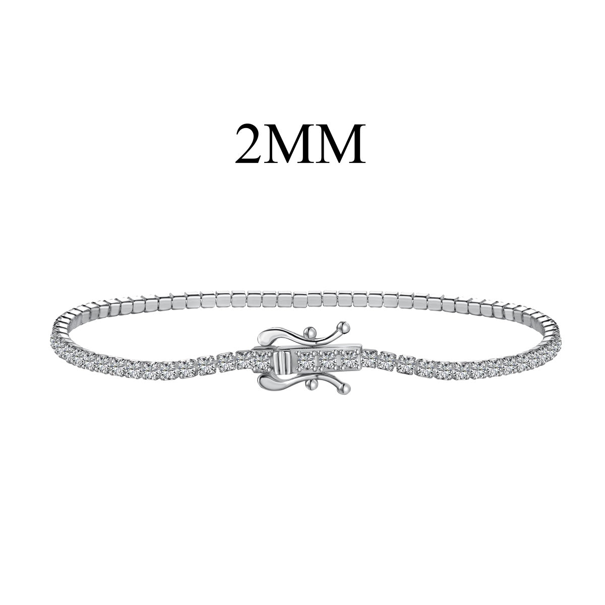 [Amore Jewelry]Radiant Colorful Round Cut Party Bracelet