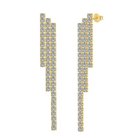 [Amore Jewelry]Luxurious Dainty Banquet Earrings
