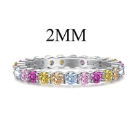 [Amore Jewelry]Dazzling Resplendent Round Cut Party Ring