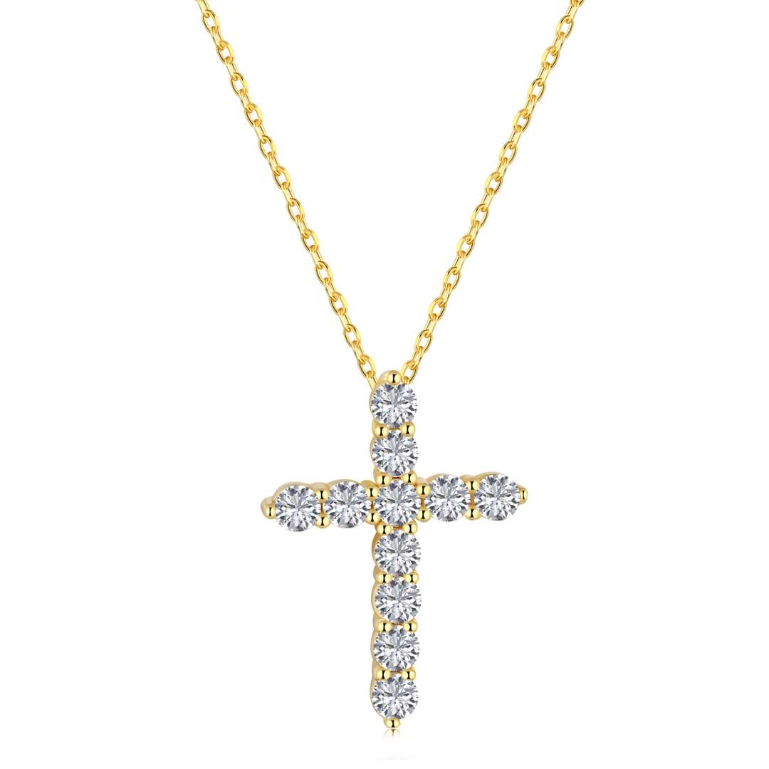 [Amore Jewelry]Unique Cross Shape Necklace