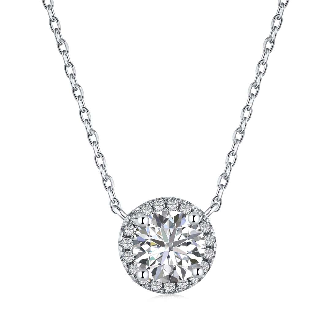 [Amore Jewelry]Luxurious Round Cut Necklace