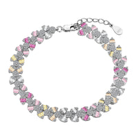 [Amore Jewelry]Dainty Exquisite Flower Shape Daily Bracelet