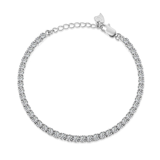 [Amore Jewelry]Sparkling Round Cut Daily Bracelet