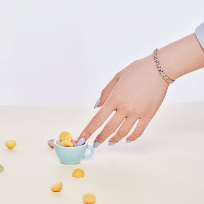 [Amore Jewelry]Dazzling Unique Multi Shape Daily Bracelet