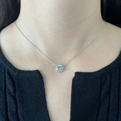 [Amore Jewelry]Luxurious Round Cut Necklace