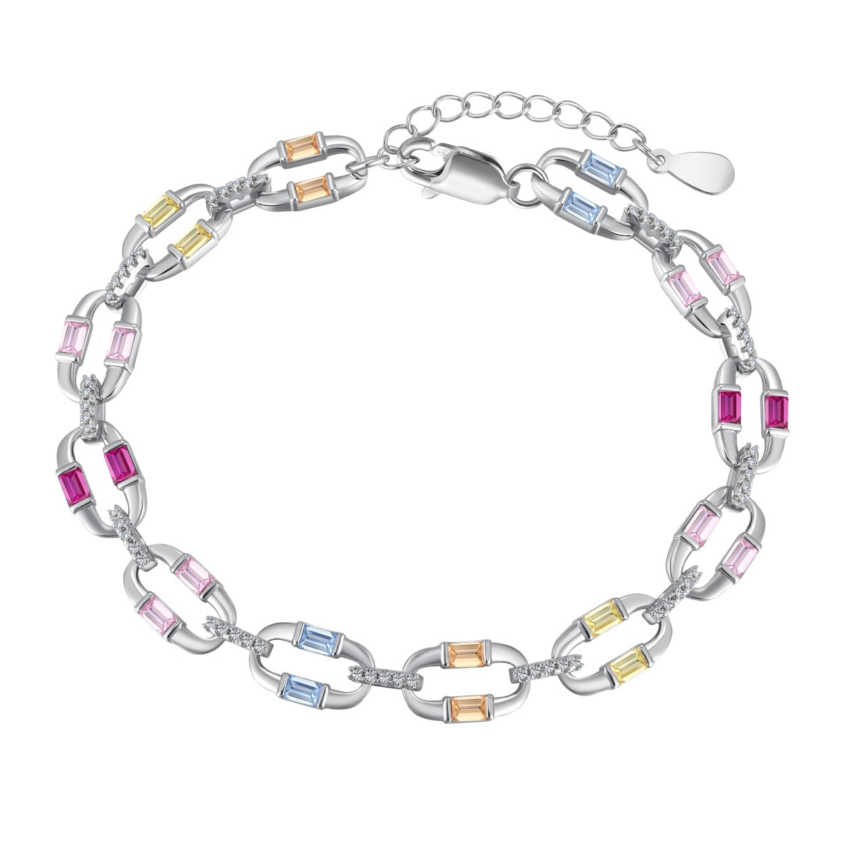 [Amore Jewelry]Dazzling Colorful Daily Bracelet