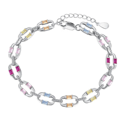 [Amore Jewelry]Dazzling Colorful Daily Bracelet