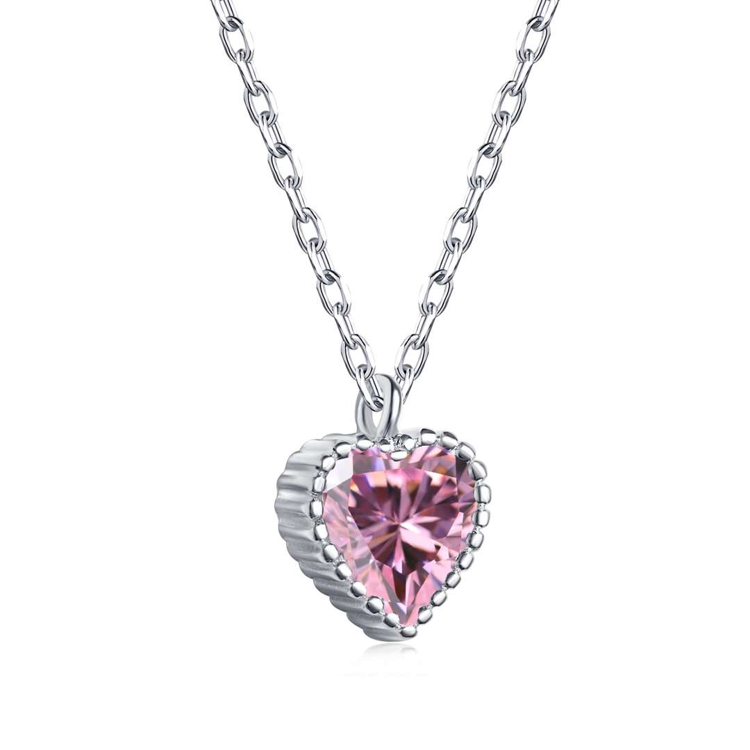 [Amore Jewelry]Ornate Heart Shape Necklace