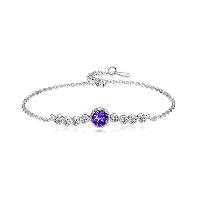 [Amore Jewelry]Luxurious Heart Of The Ocean Bracelet