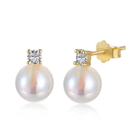 [Amore Jewelry]Symphony Mermaid Pearl Earrings