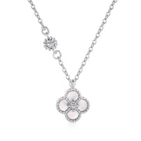 [Amore Jewelry]Delicate Flower Shape Necklace