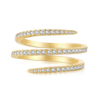 [Amore Jewelry]Unique Vibrant Entangle Daily Ring