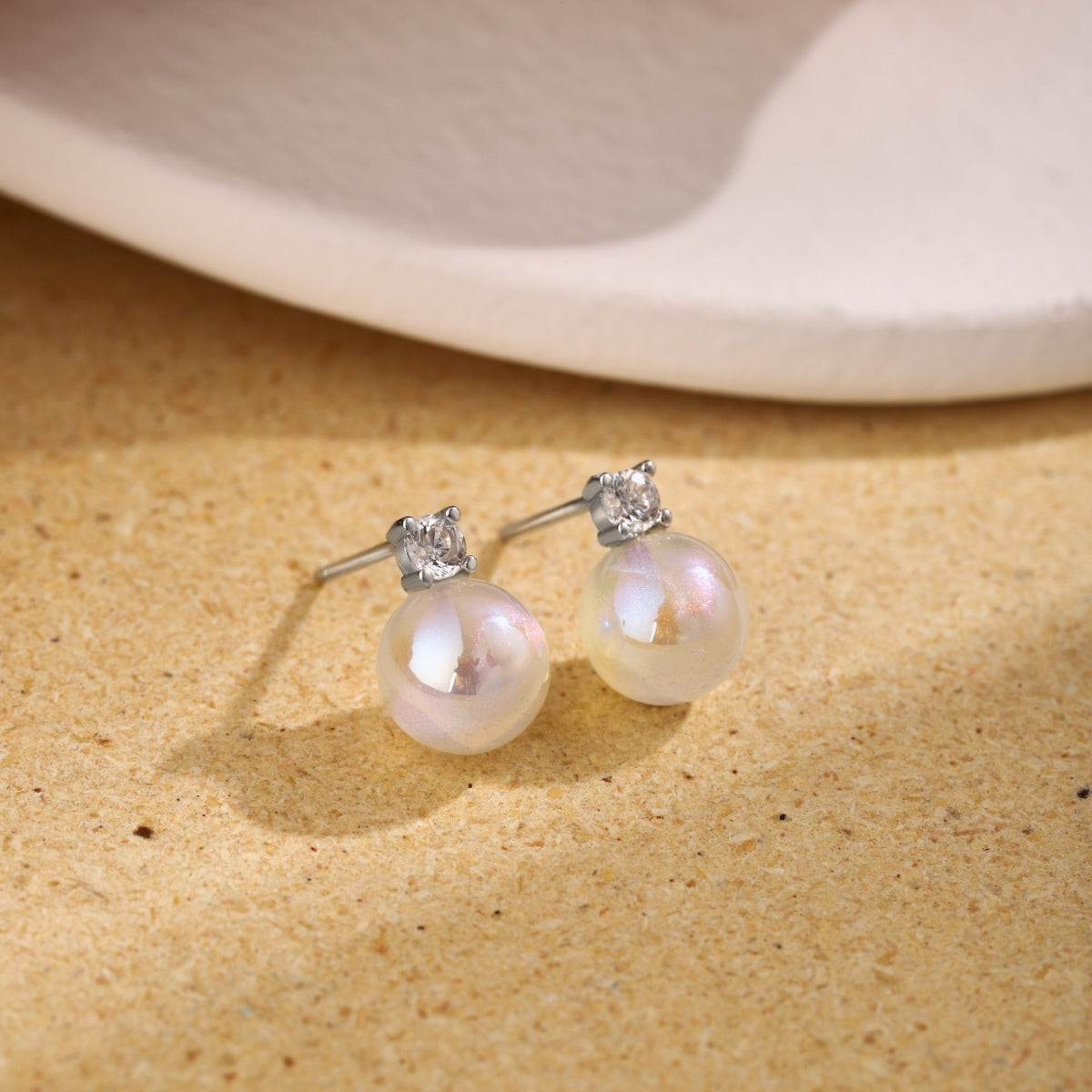 [Amore Jewelry]Symphony Mermaid Pearl Earrings