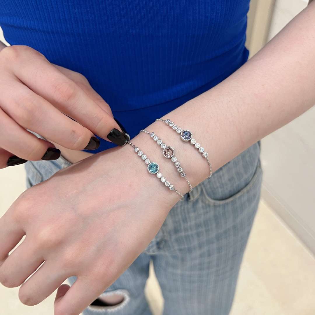 [Amore Jewelry]Luxurious Heart Of The Ocean Bracelet