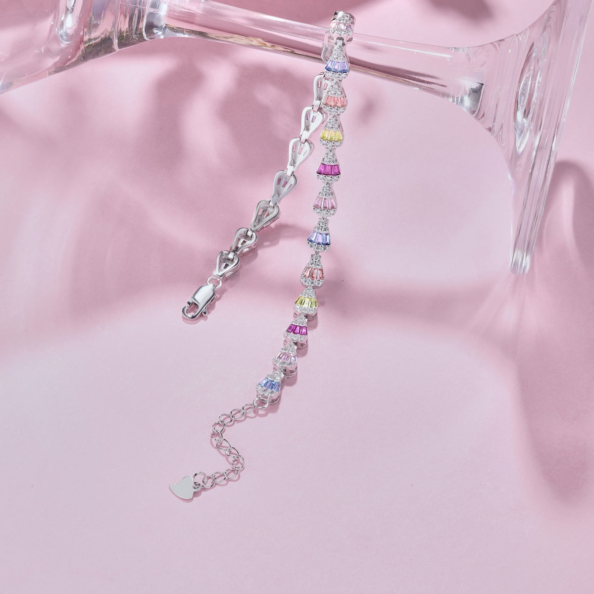 [Amore Jewelry]Radiant Water Drop Shape Daily Bracelet