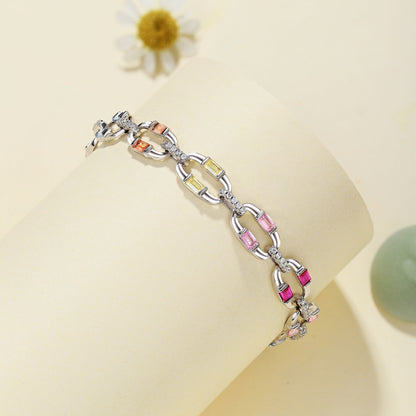 [Amore Jewelry]Dazzling Colorful Daily Bracelet