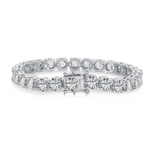 [Amore Jewelry]0.75 Carat Dazzling Round Cut Wedding Bracelet