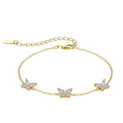 [Amore Jewelry]Radiant Butterfly Shape Necklace