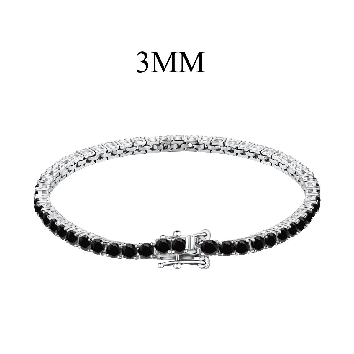 [Amore Jewelry]Radiant Colorful Round Cut Party Bracelet