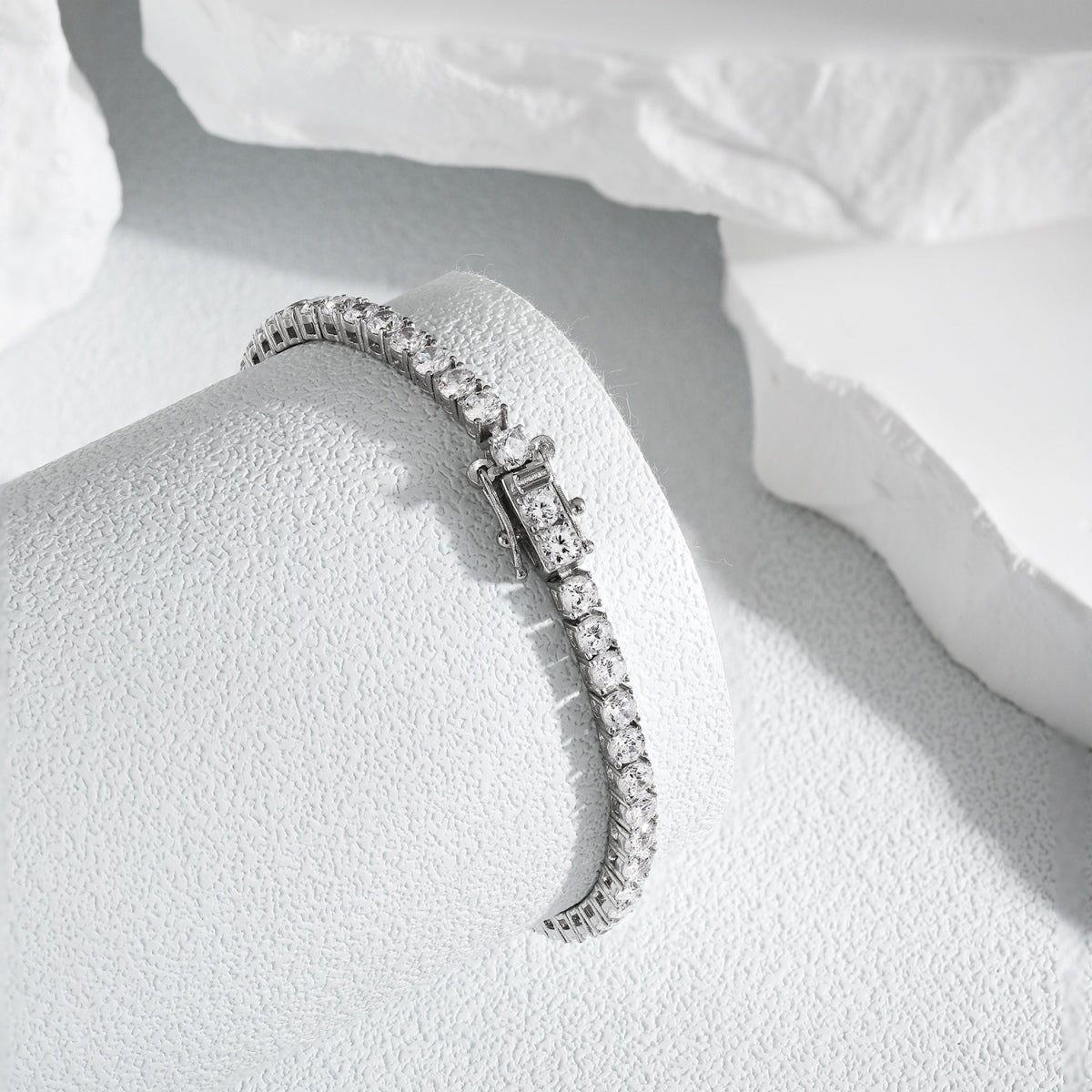 [Amore Jewelry]Radiant Colorful Round Cut Party Bracelet