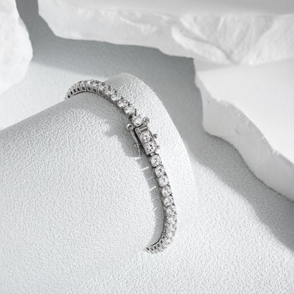 [Amore Jewelry]Radiant Colorful Round Cut Party Bracelet