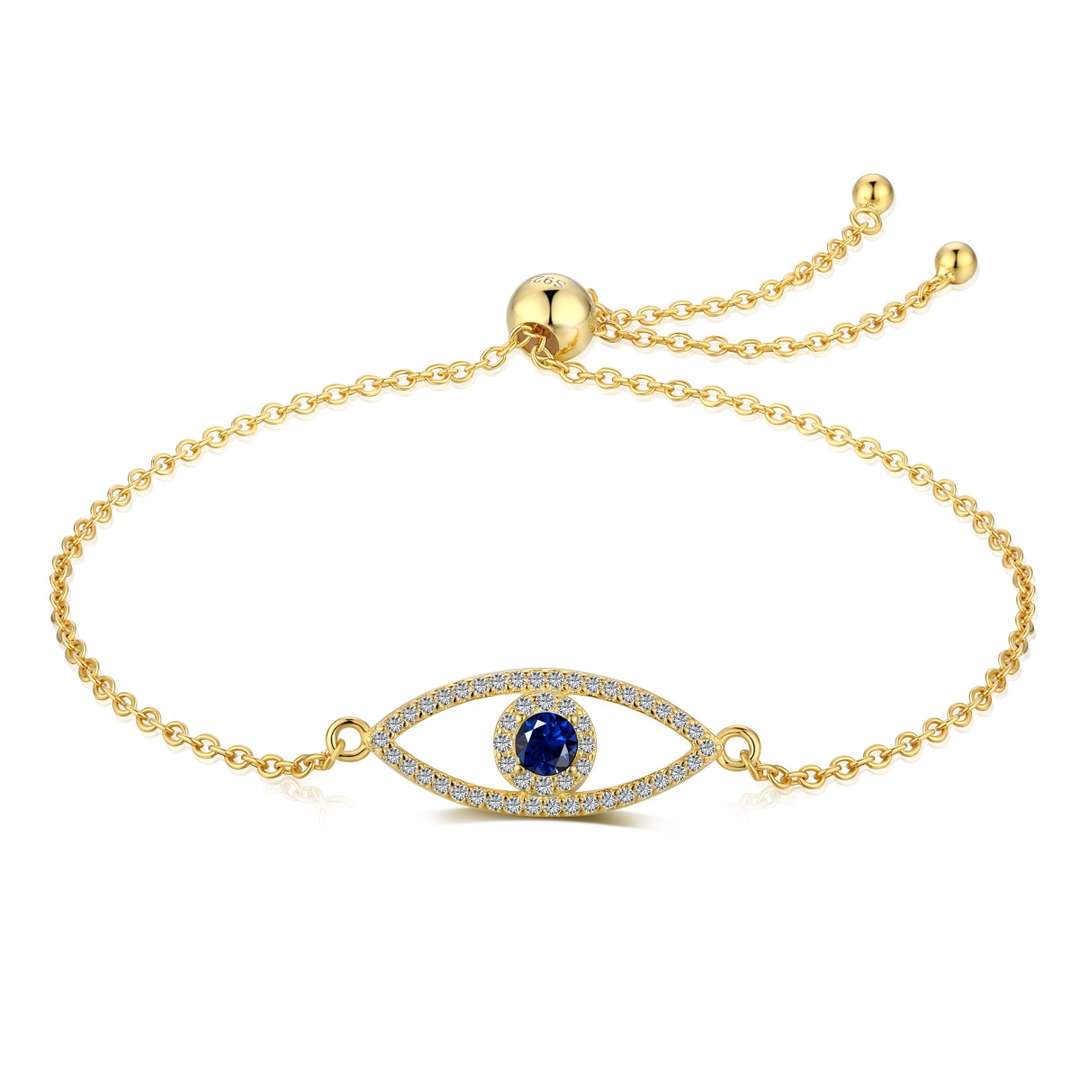 [Amore Jewelry]Devil's Eye Hollow Design Bracelet