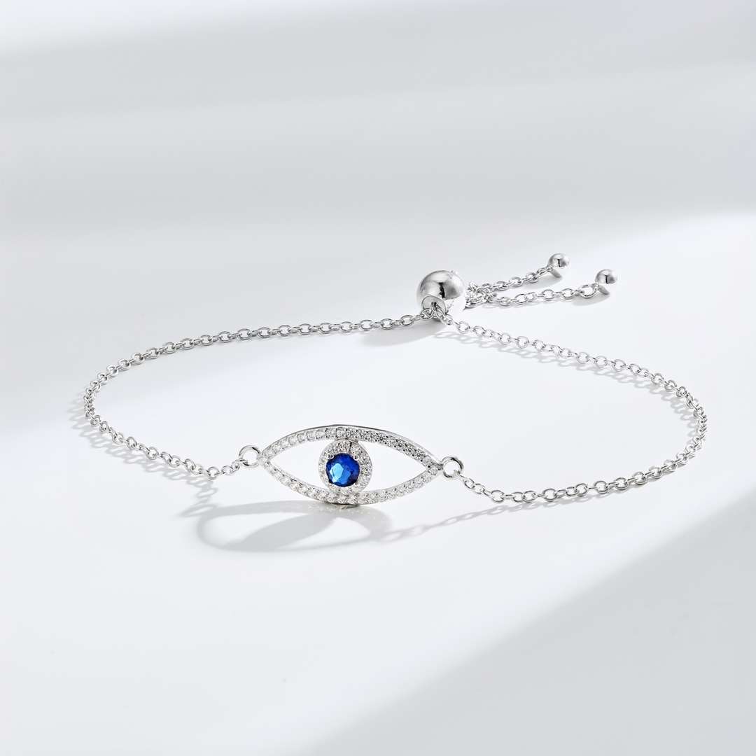 [Amore Jewelry]Devil's Eye Hollow Design Bracelet