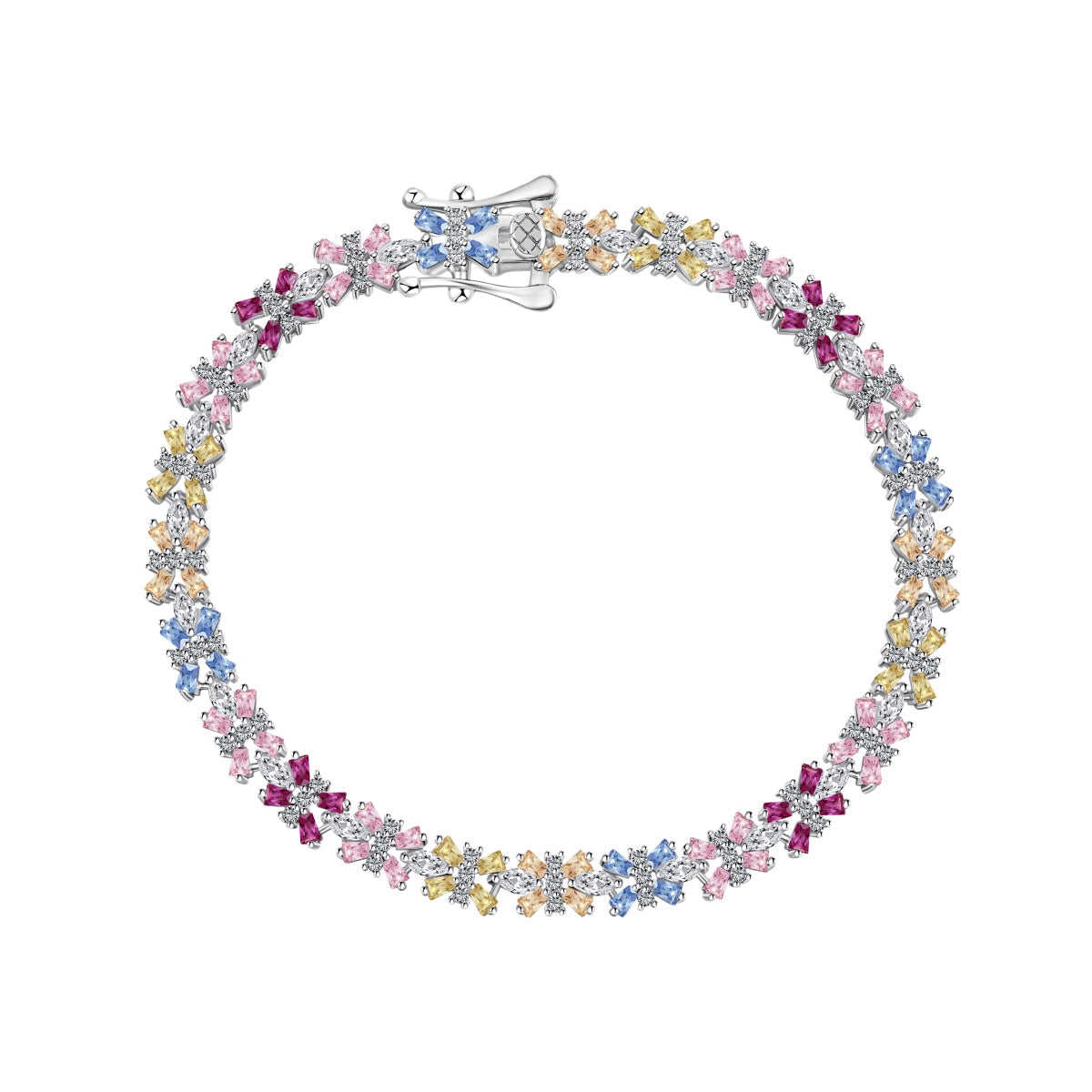 [Amore Jewelry]Unique Colorful Butterfly Shape Party Bracelet