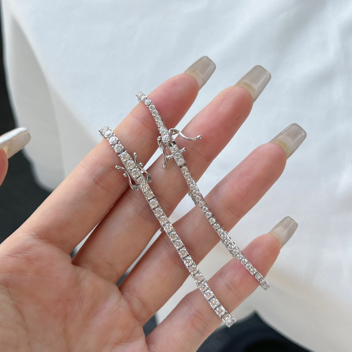 [Amore Jewelry]Dazzling Exquisite Round Cut Daily Bracelet