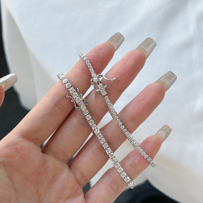 [Amore Jewelry]Dazzling Exquisite Round Cut Daily Bracelet