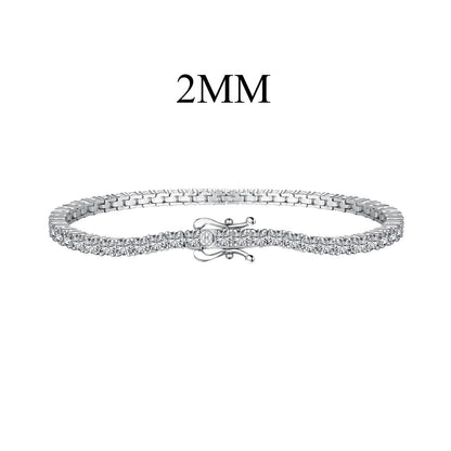 [Amore Jewelry]Dazzling Exquisite Round Cut Daily Bracelet
